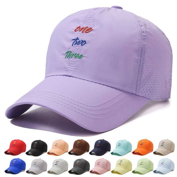ball caps fashion letter embroidery quick-drying baseball caps for women summer thin breathable men sport hats leisure versatile sun hats l2, Blue;gray
ball caps fashion letter embroidery quick-drying baseball caps for women summer thin breathable men sport hats leisure versatile sun hats l2, Blue;gray