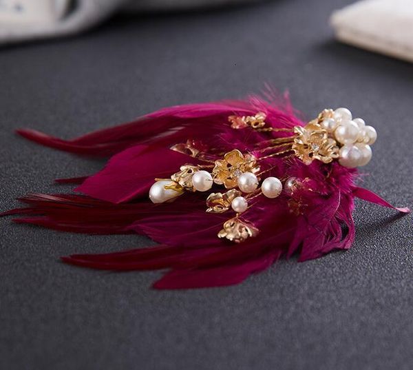 wedding hair jewelry feather headdress hair side clip sweet and smart accessories wedding dresses 230225, Slivery;golden
wedding hair jewelry feather headdress hair side clip sweet and smart accessories wedding dresses 230225, Slivery;golden