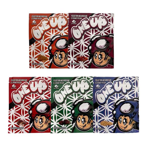 empty snack one up mylar packaging bags chocolate mushroom 3 side seal resealable plastic pouch
empty snack one up mylar packaging bags chocolate mushroom 3 side seal resealable plastic pouch