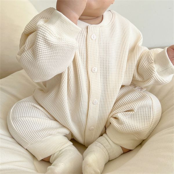 jumpsuits born baby boy waffle jumpsuit spring autumn girl solid bodysuits for infants cotton casual kids clothes boys costumes 230228, Blue
jumpsuits born baby boy waffle jumpsuit spring autumn girl solid bodysuits for infants cotton casual kids clothes boys costumes 230228, Blue