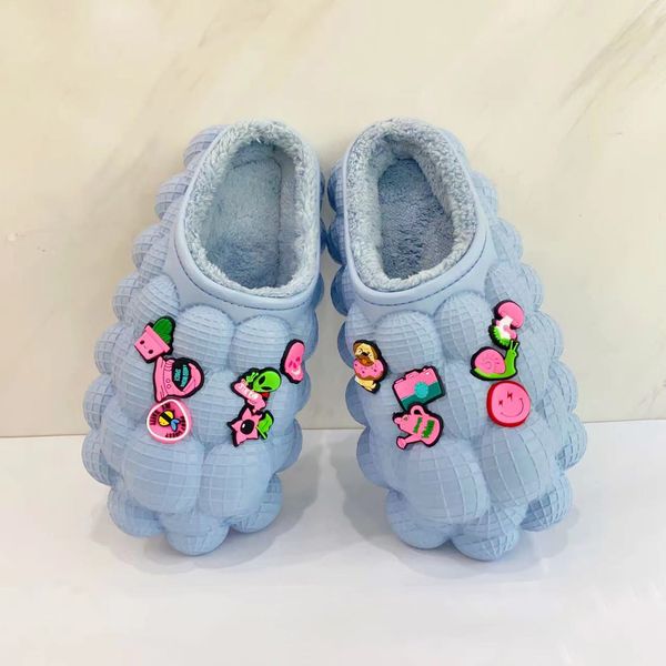 slippers winter woman slippers eva waterproof home shoes massage bottom bubble slides with charms slippers for men warm house clog 230228, Black
slippers winter woman slippers eva waterproof home shoes massage bottom bubble slides with charms slippers for men warm house clog 230228, Black