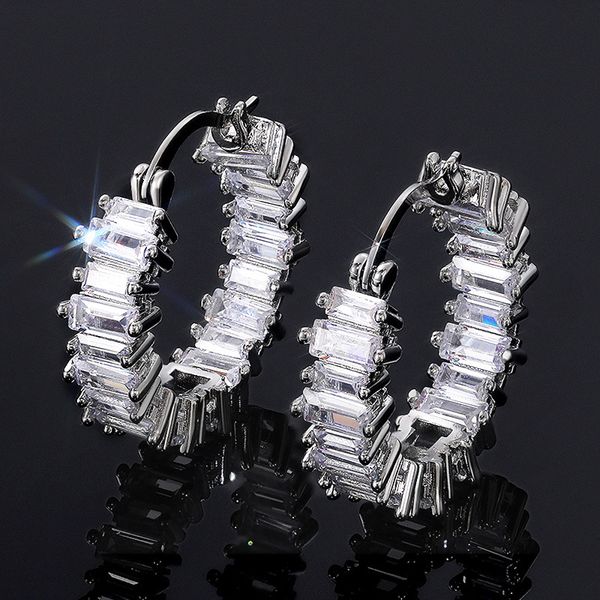 stud single row water drop aaa cubic zircon hoop earrings for women fashion big white gold color circle party jewelry, Golden;silver
stud single row water drop aaa cubic zircon hoop earrings for women fashion big white gold color circle party jewelry, Golden;silver