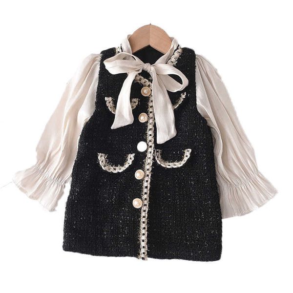 chil1en's temperament 1ess autumn girls' small fragrance 1ess chil1en's skirt 3-8 years old chil1en's wear, Blue
chil1en's temperament 1ess autumn girls' small fragrance 1ess chil1en's skirt 3-8 years old chil1en's wear, Blue
