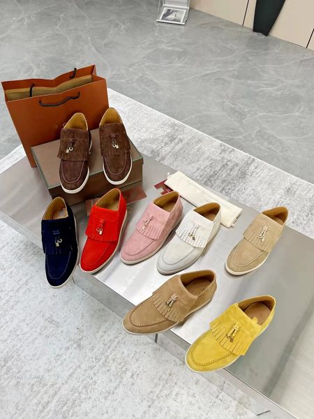 womens dress shoes t- quality cashmere loafers designers classic buckle round toes flat heel leisure comfort four seasons women men factory, Black
womens dress shoes t- quality cashmere loafers designers classic buckle round toes flat heel leisure comfort four seasons women men factory, Black