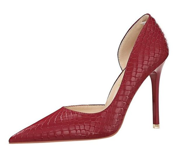 new snake pattern women pumps high heels party shoes stiletto heels wedding shoes large size female shoes size 34-43, Black
new snake pattern women pumps high heels party shoes stiletto heels wedding shoes large size female shoes size 34-43, Black