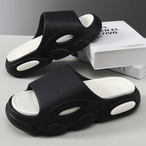 slippers men thick platform cloud summer beach eva soft sole slide sandals casula ladies indoor bathroom anti-slip shoes y2302, Black
slippers men thick platform cloud summer beach eva soft sole slide sandals casula ladies indoor bathroom anti-slip shoes y2302, Black