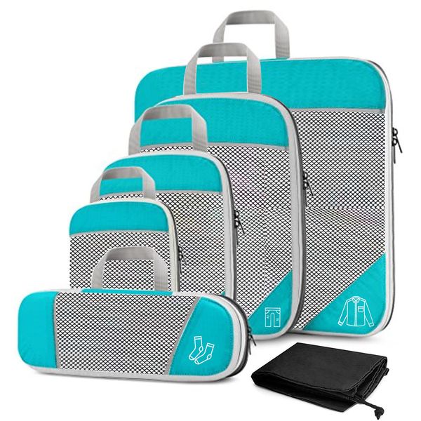 stuff sacks 6pcs compressed travel storage organizer set with shoe bag mesh visual luggage portable packing cubes lightweight suitcase bag 2
stuff sacks 6pcs compressed travel storage organizer set with shoe bag mesh visual luggage portable packing cubes lightweight suitcase bag 2