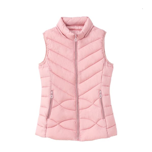 women s vests solid short style vest for women cotton padded winter sleeveless jacket with zipper stand collar casual coats 230228, Black;white
women s vests solid short style vest for women cotton padded winter sleeveless jacket with zipper stand collar casual coats 230228, Black;white