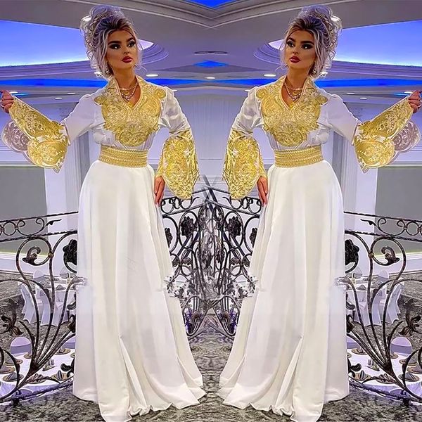 white evening dresses plus size prom party gown formal floor-length new custom gold applique a line v-neck satin long sleeve none train, Black
white evening dresses plus size prom party gown formal floor-length new custom gold applique a line v-neck satin long sleeve none train, Black