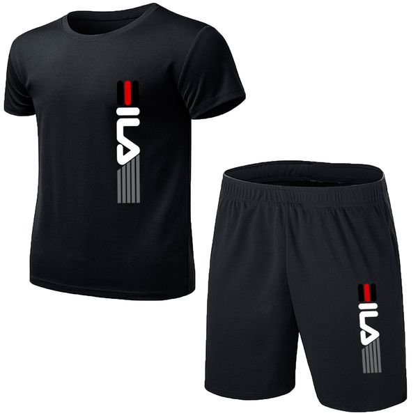 mens tracksuits summer highquality mens short sleeve fitness fashion leisure sports super cool tshirt shorts 2piece set 230228, Gray
mens tracksuits summer highquality mens short sleeve fitness fashion leisure sports super cool tshirt shorts 2piece set 230228, Gray
