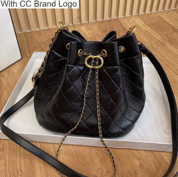 cc brand cross body vintage cowhide designer bucket bag women quilted large capacity metal chain drawstring with leather belt crossbody hand
cc brand cross body vintage cowhide designer bucket bag women quilted large capacity metal chain drawstring with leather belt crossbody hand