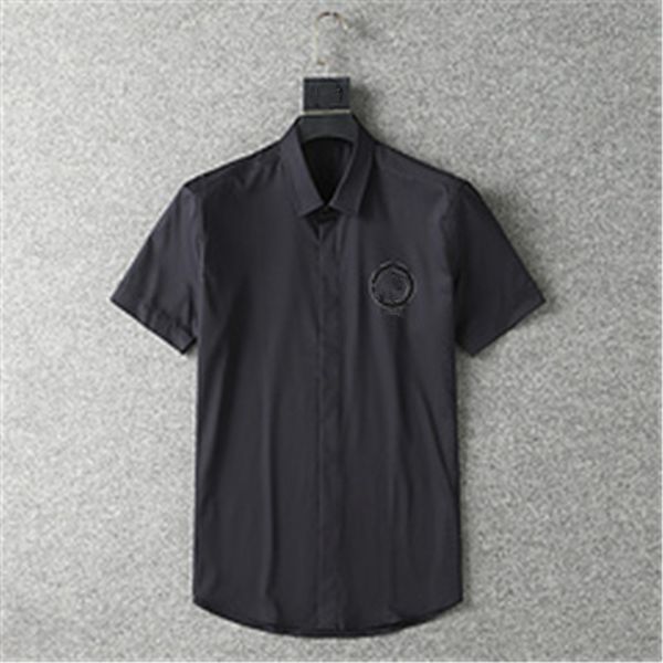 men's casual shirts luxury business fashion men shirts summer short sleeve classic striped coat polos advanced popular clothes top, White;black
men's casual shirts luxury business fashion men shirts summer short sleeve classic striped coat polos advanced popular clothes top, White;black