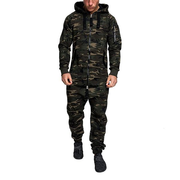 men's tracksuits camouflage hooded jumpsuit men autumn long sleeve zipper romper male streetwear sweatshirt pants clothes plus size 230, Gray
men's tracksuits camouflage hooded jumpsuit men autumn long sleeve zipper romper male streetwear sweatshirt pants clothes plus size 230, Gray