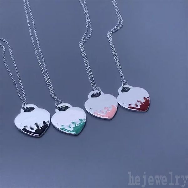 plated silver chains for men heart necklaces womens teen girls trendy anniversary cool elegant womens mens chains pink blue red enamel tag l
plated silver chains for men heart necklaces womens teen girls trendy anniversary cool elegant womens mens chains pink blue red enamel tag l
