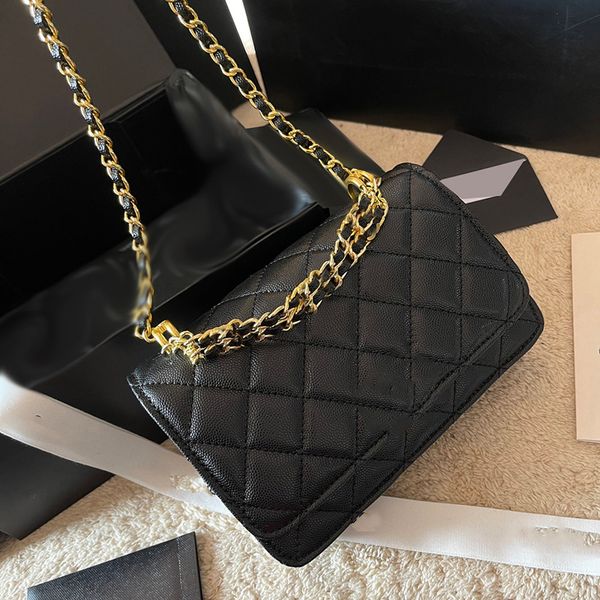 22k womens trendy wallet with chain bags classic mini full flap quilted caviar leather cowhide purse card holder gold metal hardware matelas, Red;black
22k womens trendy wallet with chain bags classic mini full flap quilted caviar leather cowhide purse card holder gold metal hardware matelas, Red;black