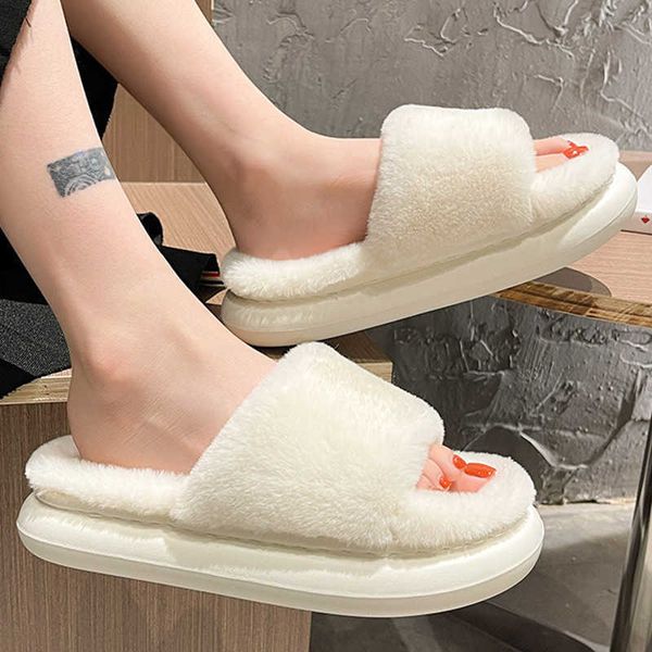 slippers thick fluffy fur 2022 new women winter house warm furry flip flops home slides flat indoor floor shoes y2302, Black
slippers thick fluffy fur 2022 new women winter house warm furry flip flops home slides flat indoor floor shoes y2302, Black