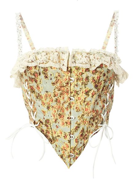 women s blouses shirts women elegant french vintage floral print bandage corset party club ladies chic tank camis female camisole 230228, White
women s blouses shirts women elegant french vintage floral print bandage corset party club ladies chic tank camis female camisole 230228, White