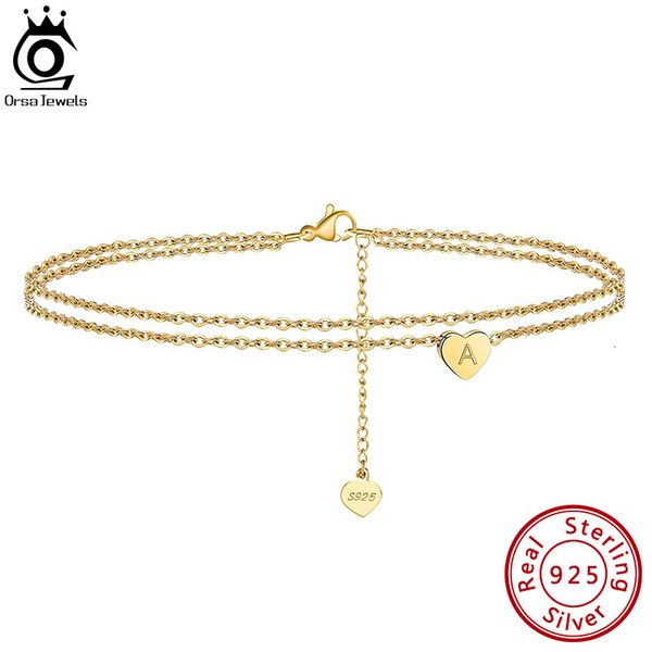anklets orsa jewels vintage silver letter initial heart ankle bracelet for women multilayer barefoot sandals foot jewelry leg chain sa18 230, Red;blue
anklets orsa jewels vintage silver letter initial heart ankle bracelet for women multilayer barefoot sandals foot jewelry leg chain sa18 230, Red;blue