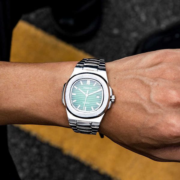 luxury watches 3k 40mm 3k pp5711 8.3mm superclone pp watch simple china-chic men's classic business steel band casual small 39j8, Slivery;brown
luxury watches 3k 40mm 3k pp5711 8.3mm superclone pp watch simple china-chic men's classic business steel band casual small 39j8, Slivery;brown