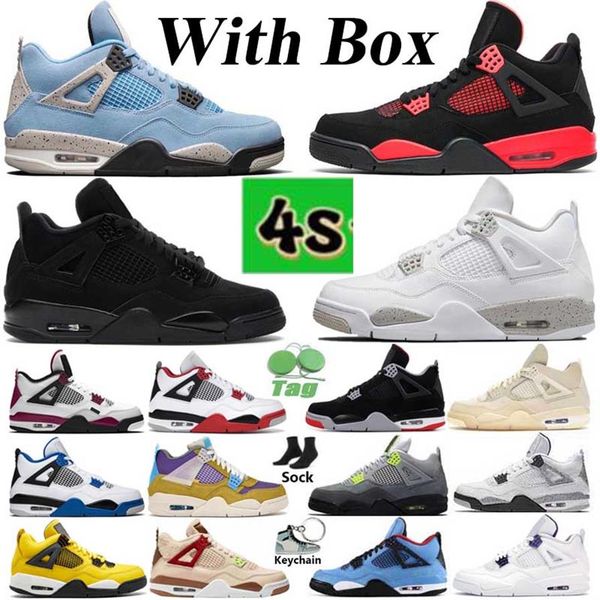 with box mens basketball shoes jumpman 4 og 4s university blue red thunder black cat oreo sail shimmer desert moss bred infrared m196u
with box mens basketball shoes jumpman 4 og 4s university blue red thunder black cat oreo sail shimmer desert moss bred infrared m196u