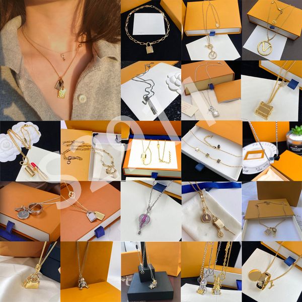 luxury design v letter necklace 18k gold plated stainless steel necklaces choker chain pendant fashion womens wedding jewelry 20 style no bo, Silver
luxury design v letter necklace 18k gold plated stainless steel necklaces choker chain pendant fashion womens wedding jewelry 20 style no bo, Silver