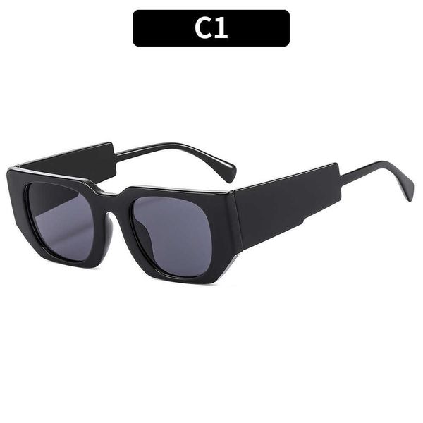 2023 new box sunglasses personalized wide-foot plain street p anti-uv sunglasses, White;black
2023 new box sunglasses personalized wide-foot plain street p anti-uv sunglasses, White;black