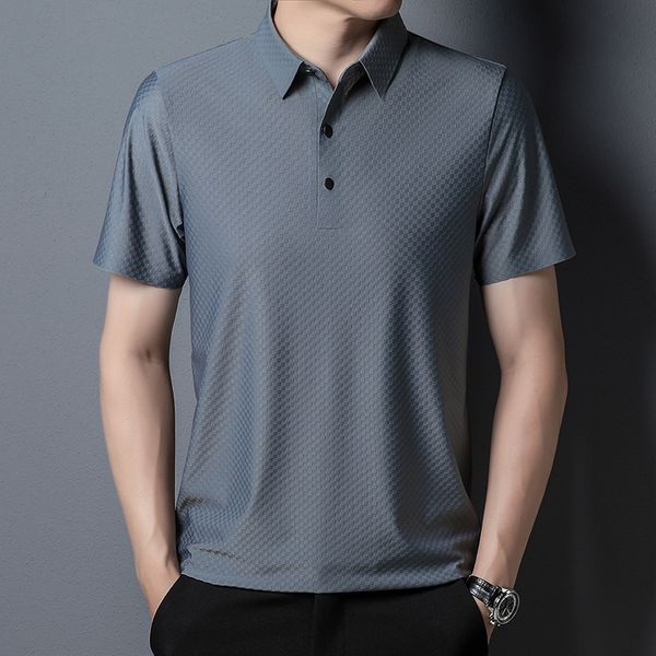 men's polos summer casual polo shirt men seamless men's short sleeve summer wrinkle polo shirt ice silk slim fit sold color polo s, White;black
men's polos summer casual polo shirt men seamless men's short sleeve summer wrinkle polo shirt ice silk slim fit sold color polo s, White;black