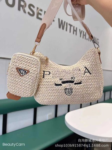 2023 luxury women's summer new embroidery straw woven crossbody one shoulder axillary child mother baghigh
2023 luxury women's summer new embroidery straw woven crossbody one shoulder axillary child mother baghigh