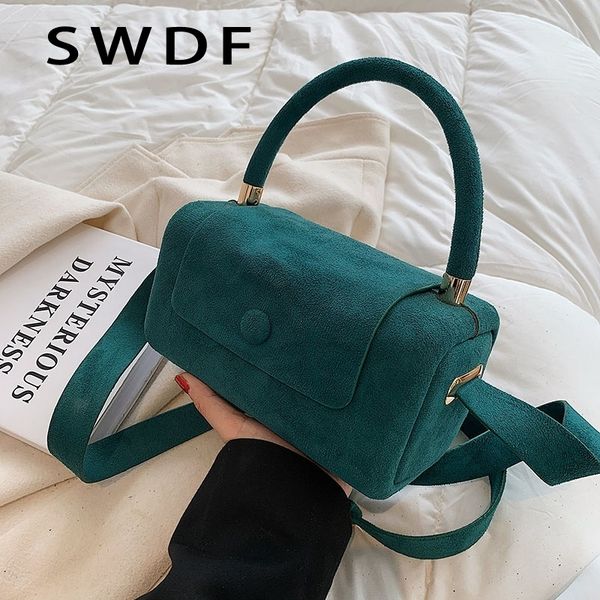 evening bags vintage scrub pu leather small crossbody suede shoulder bags for women winter luxury designer tote purses and handbags 230228
evening bags vintage scrub pu leather small crossbody suede shoulder bags for women winter luxury designer tote purses and handbags 230228