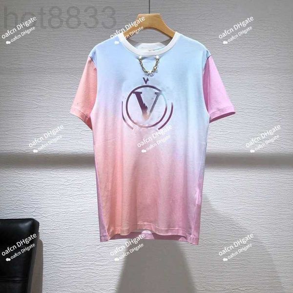 men's t-shirts designer women's high-quality gradient colorful short-sleeved shirt hip-hop summer series rils, White;black
men's t-shirts designer women's high-quality gradient colorful short-sleeved shirt hip-hop summer series rils, White;black