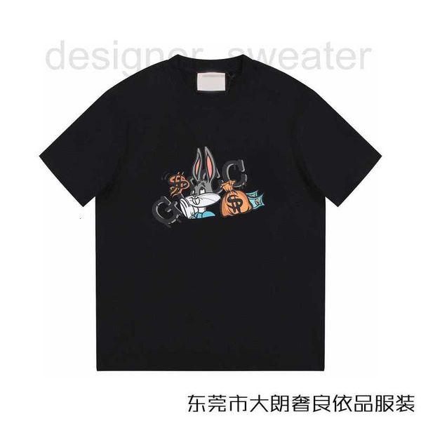 women's t-shirt designer the correct version of 23 spring and summer limited new cartoon rabbit print t-shirt with round neck short sle, White
women's t-shirt designer the correct version of 23 spring and summer limited new cartoon rabbit print t-shirt with round neck short sle, White