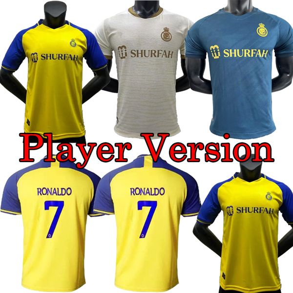 player version 2023 al nassr fc soccer jerseys ronaldo home yellow away cr7 gonzalo martinez talisca women fans player version men kids kit, Black;yellow
player version 2023 al nassr fc soccer jerseys ronaldo home yellow away cr7 gonzalo martinez talisca women fans player version men kids kit, Black;yellow