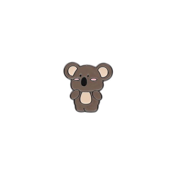 cartoon koala alloy brooches small enamel pins cute brooch for girls animal badge jewelry gift fashion clothes accessories, Gray
cartoon koala alloy brooches small enamel pins cute brooch for girls animal badge jewelry gift fashion clothes accessories, Gray