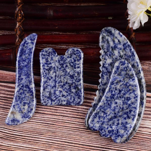 sawtooth big gua sha scraping massage tools for neck facial spa massages natural sodalite jade stone guasha skincare tool
sawtooth big gua sha scraping massage tools for neck facial spa massages natural sodalite jade stone guasha skincare tool