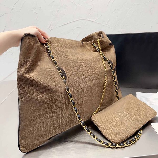 designer totes shopping bag letter embroidery large capacity mom handbag gold chain coin purse
designer totes shopping bag letter embroidery large capacity mom handbag gold chain coin purse