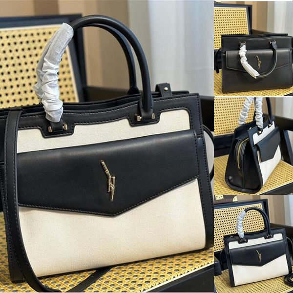 designers italy black leather handheld tote bag high-capacity uptown box double-headed zipper 6365430sx0j1000
designers italy black leather handheld tote bag high-capacity uptown box double-headed zipper 6365430sx0j1000