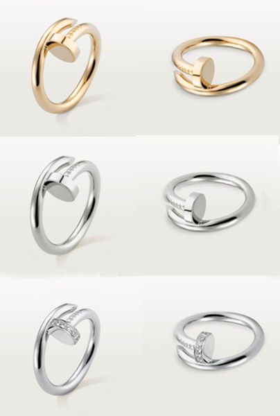 nail ring for women/men gold rings wedding band titanium steel gold-plated never fade not allergic, Silver
nail ring for women/men gold rings wedding band titanium steel gold-plated never fade not allergic, Silver