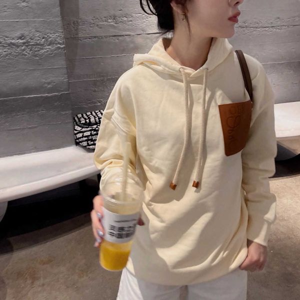 new autumn and winter couple's embroidery maple leather hooded casual sweatwear for men and women, Black
new autumn and winter couple's embroidery maple leather hooded casual sweatwear for men and women, Black
