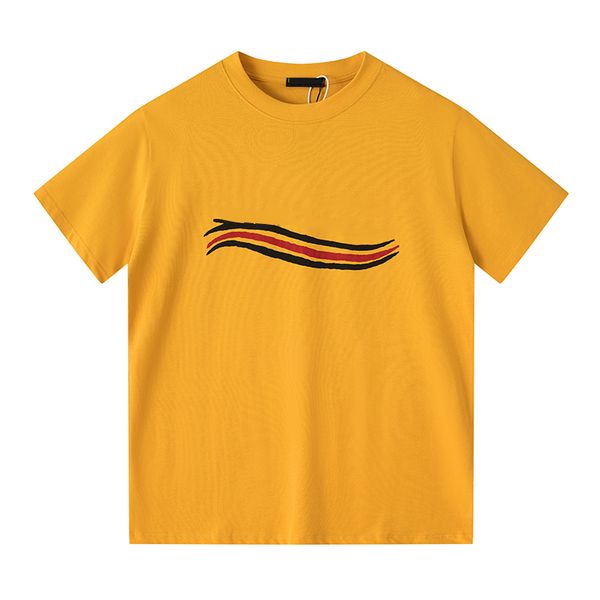 23ss designer tide men's t shirts chest letter laminated print short sleeve high street loose casual t-shirt 100% pure cotton for men, White;black
23ss designer tide men's t shirts chest letter laminated print short sleeve high street loose casual t-shirt 100% pure cotton for men, White;black