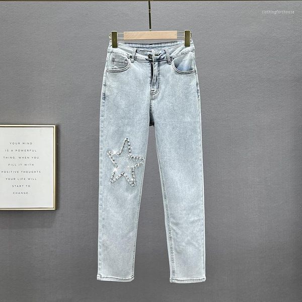 light women's jeans blue women 2023 spring summer slim ripped jean diamond cropped pants female denim girls casual
light women's jeans blue women 2023 spring summer slim ripped jean diamond cropped pants female denim girls casual