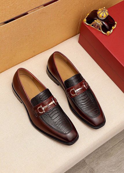 2023 men dress shoes formal brand business brogue flats men's casual genuine leather loafers wedding party shoes size 38-47, Black
2023 men dress shoes formal brand business brogue flats men's casual genuine leather loafers wedding party shoes size 38-47, Black