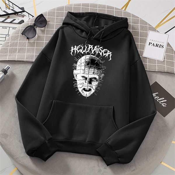 women's hoodies sweatshirts hellraiser hoodies men y2k aesthetic vintage pulls man 90s 230227, Black
women's hoodies sweatshirts hellraiser hoodies men y2k aesthetic vintage pulls man 90s 230227, Black