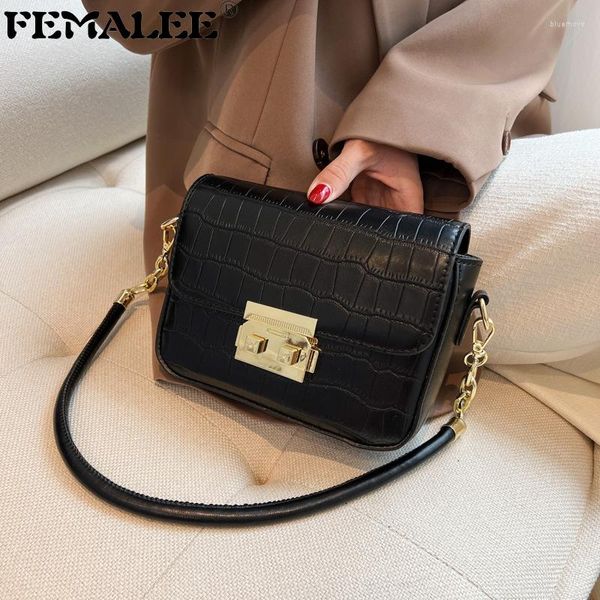 shoulder bags small pu leather fashion crossbody crocodile pattern for women designer quality lock flap
shoulder bags small pu leather fashion crossbody crocodile pattern for women designer quality lock flap