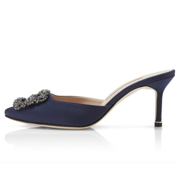 fashion pumps women sandals hangisimu 70 mm navy blue light beige satin jewel buckle mules italy refined slingback pointed toes designer san, Black
fashion pumps women sandals hangisimu 70 mm navy blue light beige satin jewel buckle mules italy refined slingback pointed toes designer san, Black