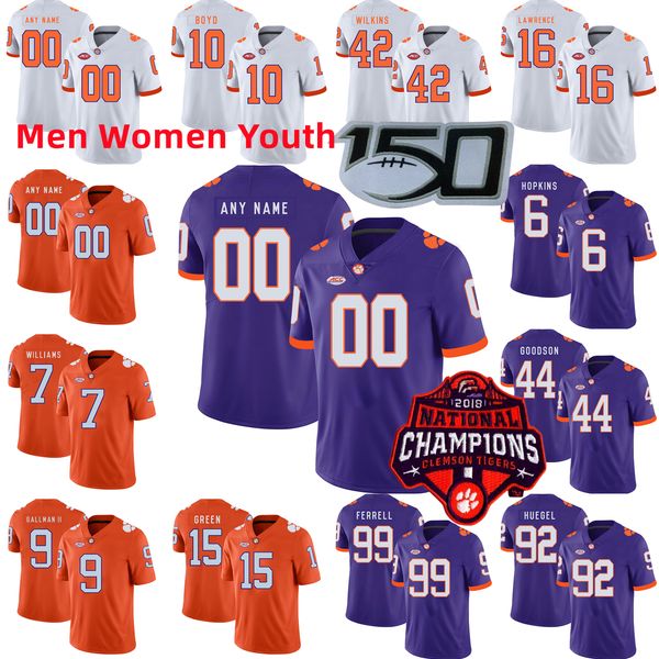 custom s-6xl ncaa college clemson tigers football jersey 3 dacari collins 40 luke price 85 josh sapp 70 tristan leigh 77 mitchell mayes 7 ju, Black
custom s-6xl ncaa college clemson tigers football jersey 3 dacari collins 40 luke price 85 josh sapp 70 tristan leigh 77 mitchell mayes 7 ju, Black