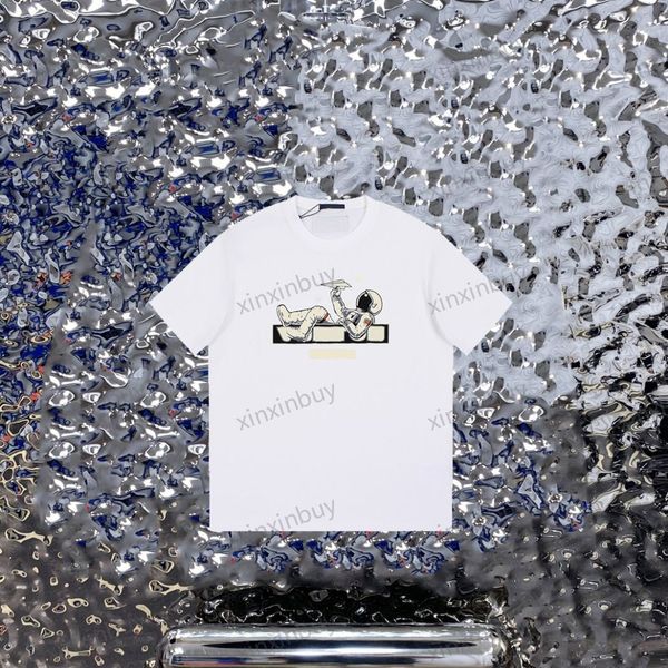 xinxinbuy men designer tee t shirt 23ss astronaut letter print 1854 short sleeve cotton women white black xs-xl, Black;brown
xinxinbuy men designer tee t shirt 23ss astronaut letter print 1854 short sleeve cotton women white black xs-xl, Black;brown