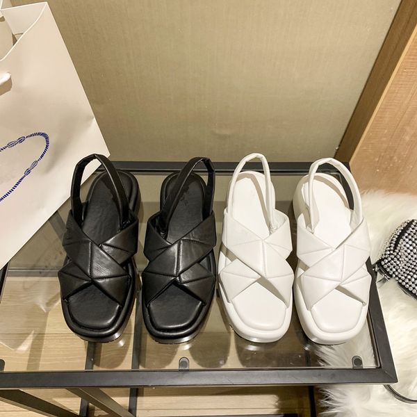 2023 quilted nappa leather flatform sandals italy strap slippers criss cross slingback sandal perfect condition platform mule pillow slides, Black
2023 quilted nappa leather flatform sandals italy strap slippers criss cross slingback sandal perfect condition platform mule pillow slides, Black