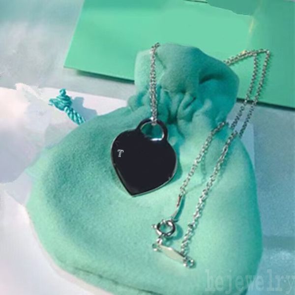 designer jewelry luxury necklace t simplicity fashion heart tag bright metal letter 60014064 couple women men enamel love necklaces please r, Silver
designer jewelry luxury necklace t simplicity fashion heart tag bright metal letter 60014064 couple women men enamel love necklaces please r, Silver