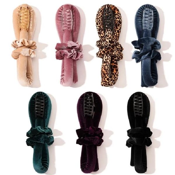 velvet heatless curling rods hair headbands silk hair rollers curlers ribbon wet and wavy bundles flexi hair tools wave formers high quyalit, Black;brown
velvet heatless curling rods hair headbands silk hair rollers curlers ribbon wet and wavy bundles flexi hair tools wave formers high quyalit, Black;brown