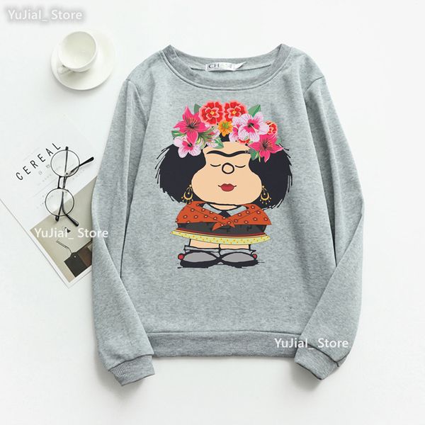 womens hoodies sweatshirts funny mafalda cartoon sweatshirt women clothes harajuku kawaii girls longsleeved winter tracksuit femme 230227, Black
womens hoodies sweatshirts funny mafalda cartoon sweatshirt women clothes harajuku kawaii girls longsleeved winter tracksuit femme 230227, Black